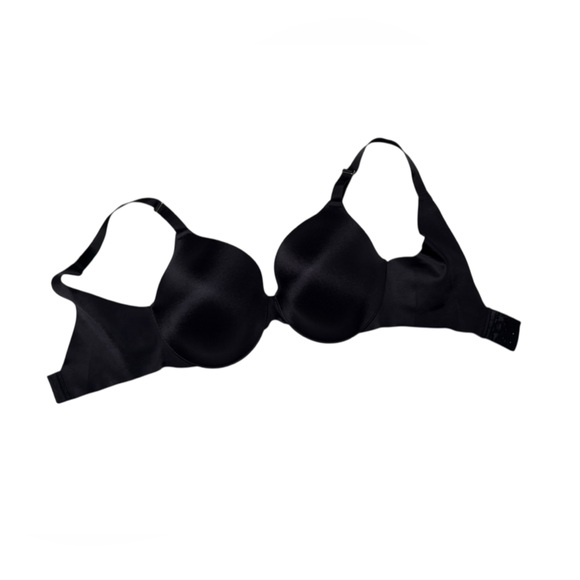 SOMA vanishing back 32DDD Black Seamless edge Bra underwire Curvy smoothing bust - Picture 2 of 8
